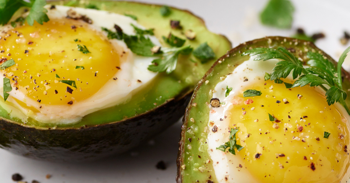 Baked Avocado Eggs | Dakota Layers